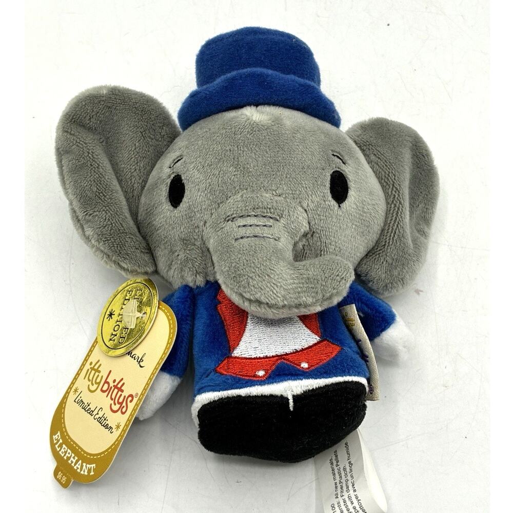 Hallmark Itty Bittys Republican Elephant Limited Edition Political Plush NWT